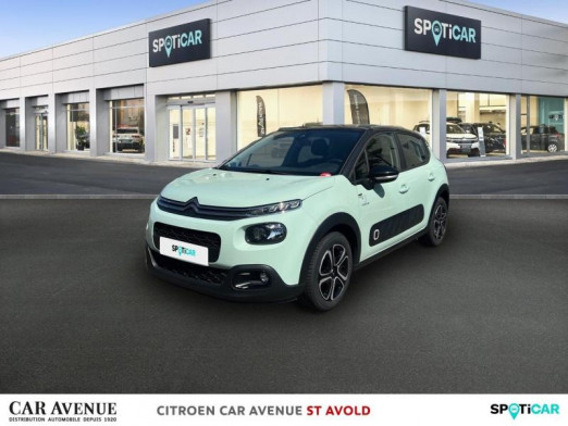 Used CITROEN C3 PureTech 82ch Graphic S&S E6.d 2020 Almond Green - Noir Onyx € 9,797 in Longeville-lès-Saint-Avold