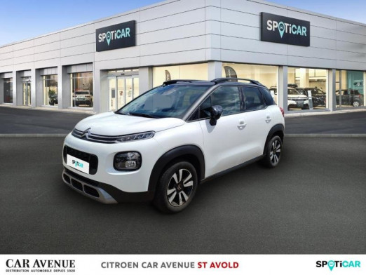 Used CITROEN C3 Aircross PureTech 110ch S&S Shine 2021 Blanc Banquise (O) + Noir Perla Nera € 10,490 in Longeville-lès-Saint-Avold
