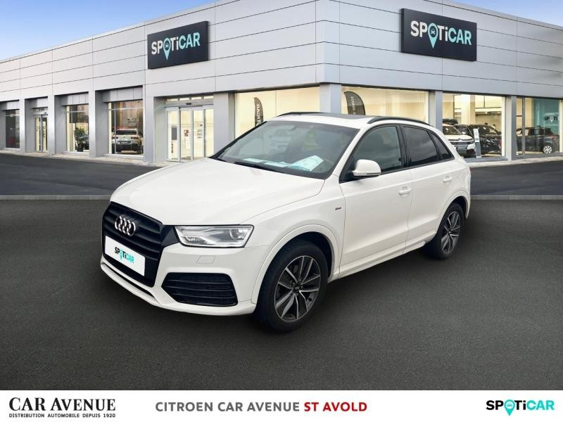 Occasion AUDI Q3 2.0 TDI 150ch S line S tronic 7 2018 Blanc Glacier 22990 € à Longeville-lès-Saint-Avold