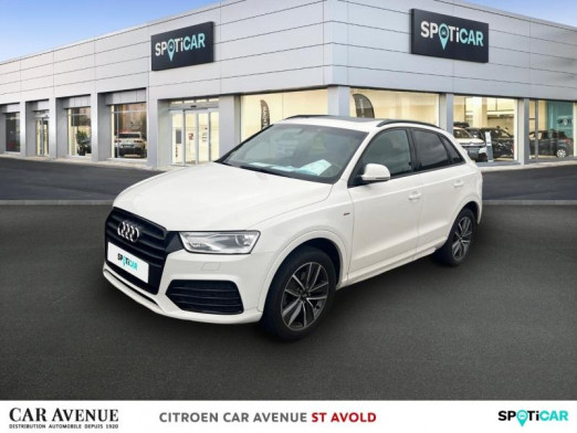Occasion AUDI Q3 2.0 TDI 150ch S line S tronic 7 2018 Blanc Glacier 22 990 € à Longeville-lès-Saint-Avold