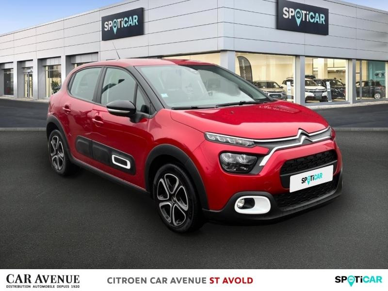 Occasion CITROEN C3 1.2 PureTech 83ch S&S Shine 2021 Rouge Elixir (S) 11190 € à Longeville-lès-Saint-Avold