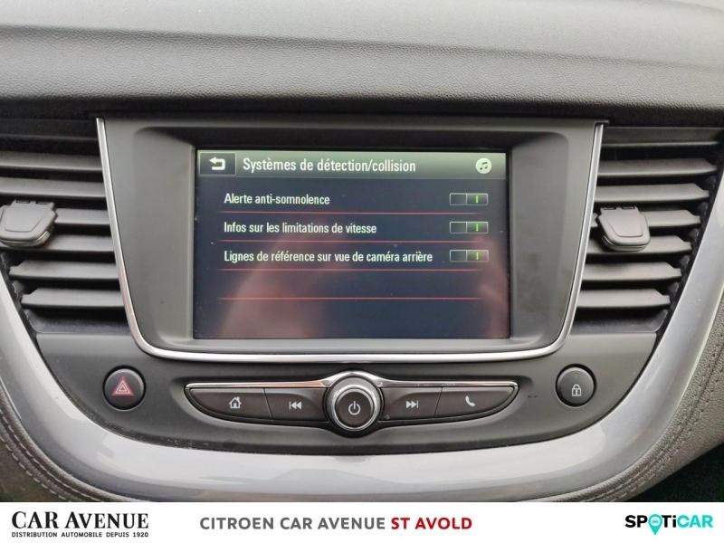 Used OPEL Grandland X 1.5 D 130ch Design & Tech 2021 Toit+rétros ext noir/Gris Pierre de Lune € 18191 in Longeville-lès-Saint-Avold