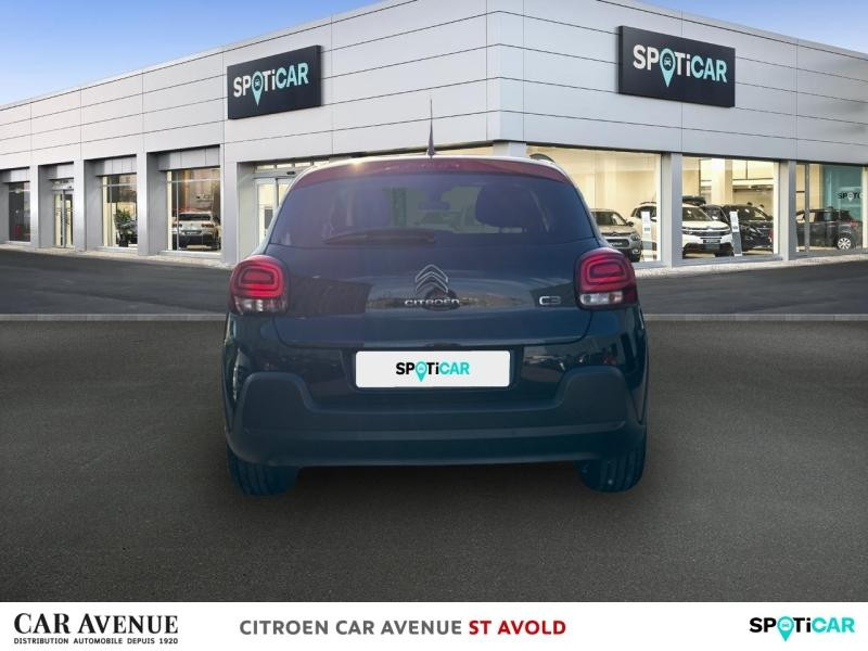 Occasion CITROEN C3 1.2 PureTech 83ch S&S Shine 2021 Noir Perla Nera (N) - Rouge Aden 10791 € à Longeville-lès-Saint-Avold