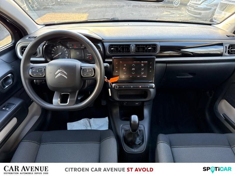 Occasion CITROEN C3 1.2 PureTech 83ch S&S Shine 2021 Noir Perla Nera (N) - Rouge Aden 10791 € à Longeville-lès-Saint-Avold