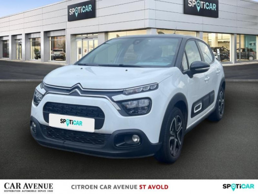 Occasion CITROEN C3 1.5 BlueHDi 100ch S&S Feel E6.d 2022 Blanc Banquise (O) 11 990 € à Longeville-lès-Saint-Avold