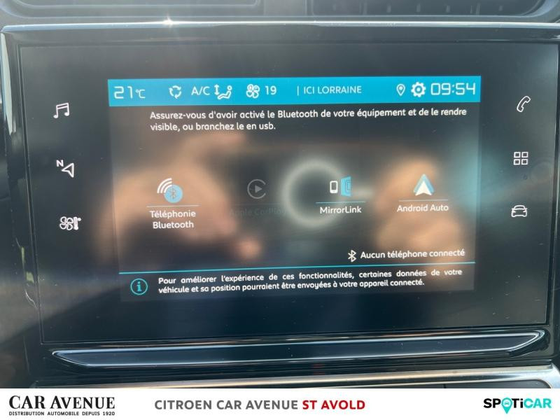 Occasion CITROEN C3 1.2 PureTech 110ch S&S Feel Pack 120-121g 2022 Blanc Banquise (O) 10990 € à Longeville-lès-Saint-Avold