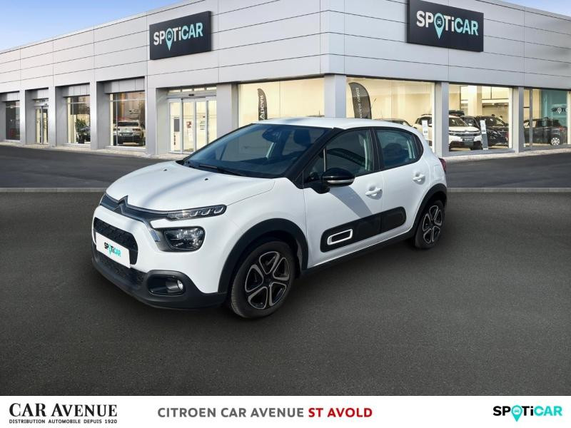 Occasion CITROEN C3 1.2 PureTech 110ch S&S Feel Pack 120-121g 2022 Blanc Banquise (O) 10990 € à Longeville-lès-Saint-Avold