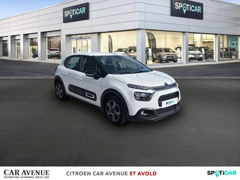 Occasion CITROEN C3 1.2 PureTech 110ch S&S Feel Pack 120-121g 2022 Blanc Banquise (O) 10990 € à Longeville-lès-Saint-Avold
