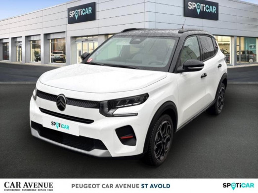 Occasion CITROEN C3 1.2 Turbo 100ch MAX 2024 Blanc Banquise (O) - Noir Perla Nera 18 990 € à Longeville-lès-Saint-Avold