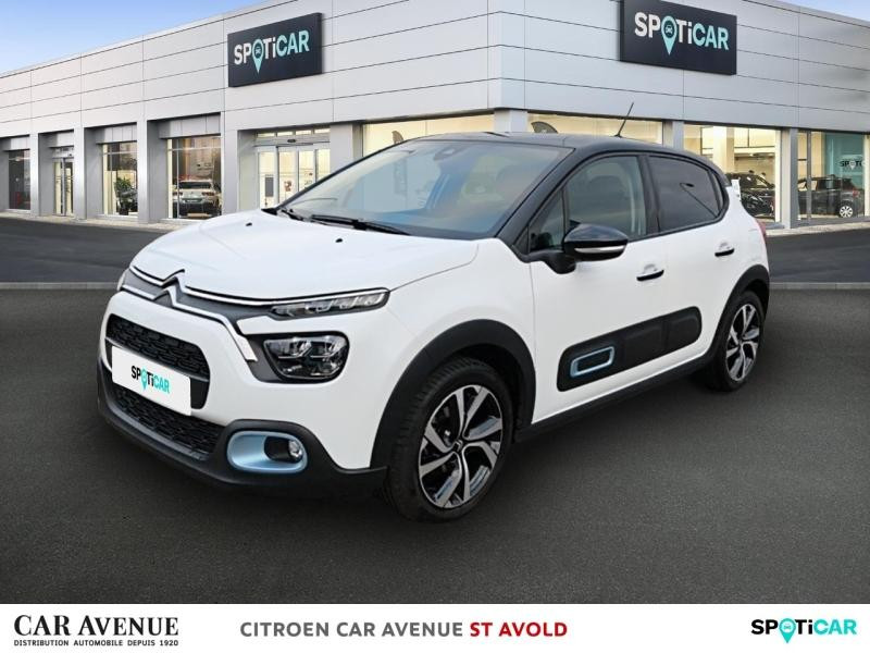 Occasion CITROEN C3 1.2 PureTech 110ch S&S ELLE EAT6 2023 Blanc Banquise (O) - Noir Perla Nera 16990 € à Longeville-lès-Saint-Avold