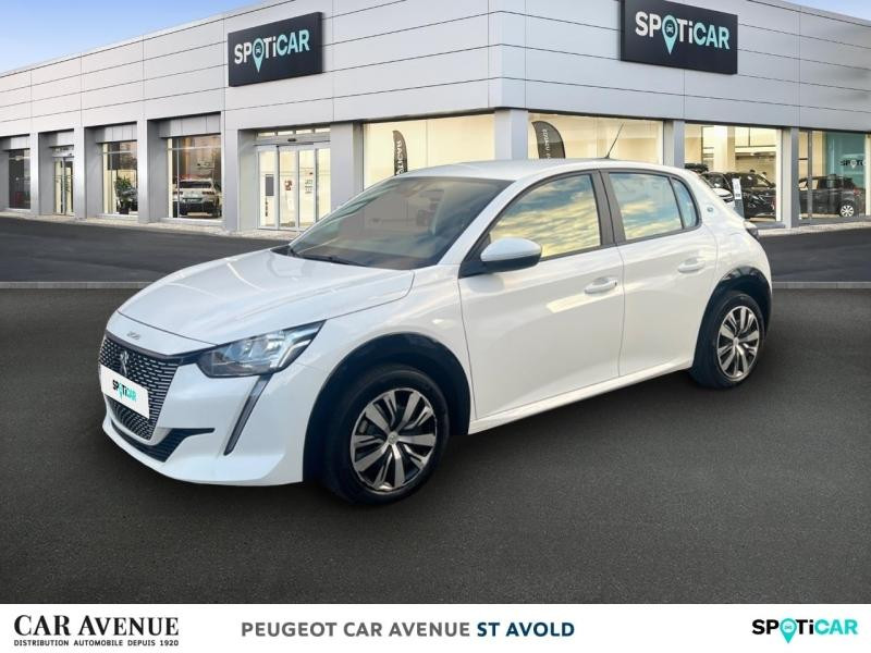 Occasion PEUGEOT 208 e-208 136ch Style 2021 Blanc Banquise (O) 15490 € à Longeville-lès-Saint-Avold