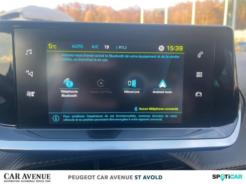 Occasion PEUGEOT 208 e-208 136ch Style 2021 Blanc Banquise (O) 15490 € à Longeville-lès-Saint-Avold