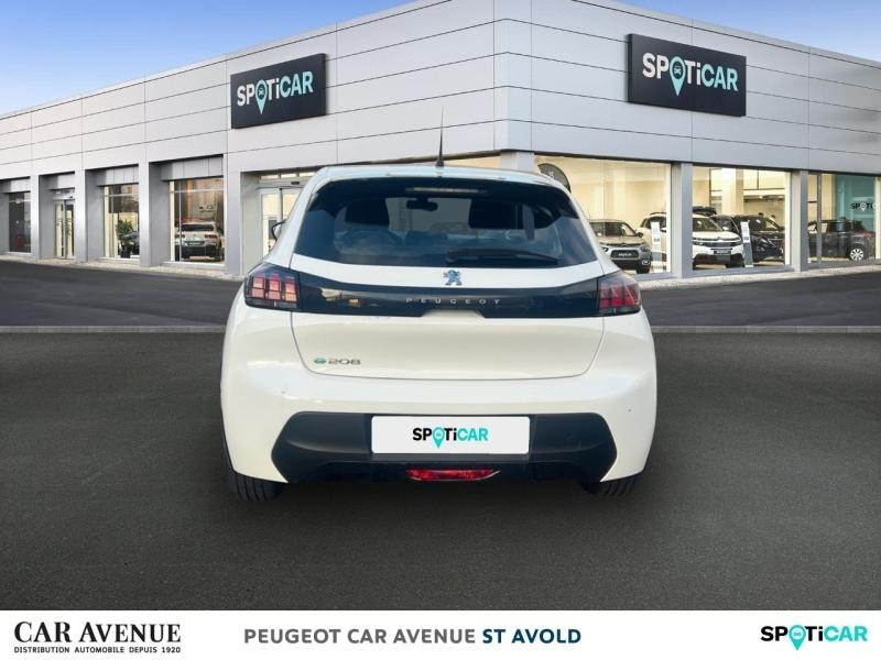 Occasion PEUGEOT 208 e-208 136ch Style 2021 Blanc Banquise (O) 15490 € à Longeville-lès-Saint-Avold