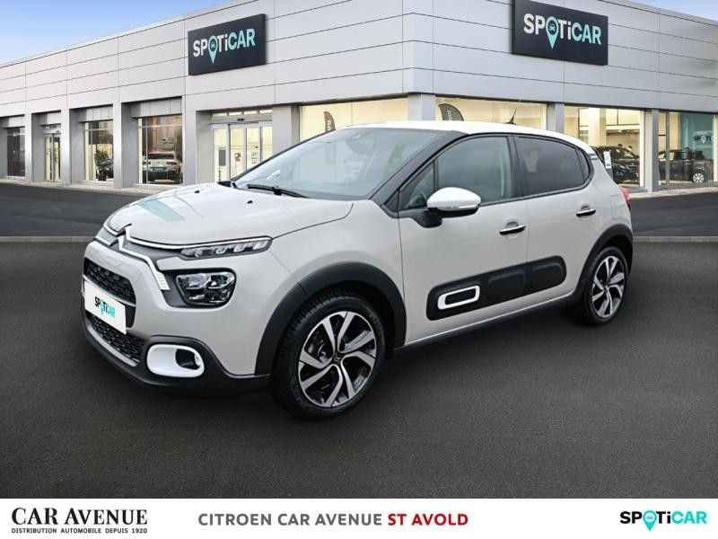 Occasion CITROEN C3 1.2 PureTech 110ch S&S Shine Pack 121-122g 2021 Sable (N) - Blanc Opale 11590 € à Longeville-lès-Saint-Avold
