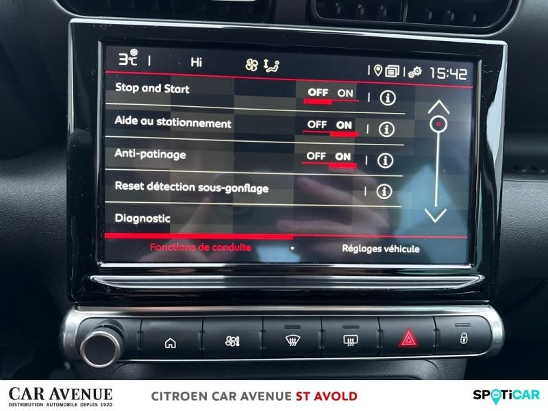 Used CITROEN C3 Aircross PureTech 110ch S&S Shine 2021 Rouge Pepper (M) € 14490 in Longeville-lès-Saint-Avold