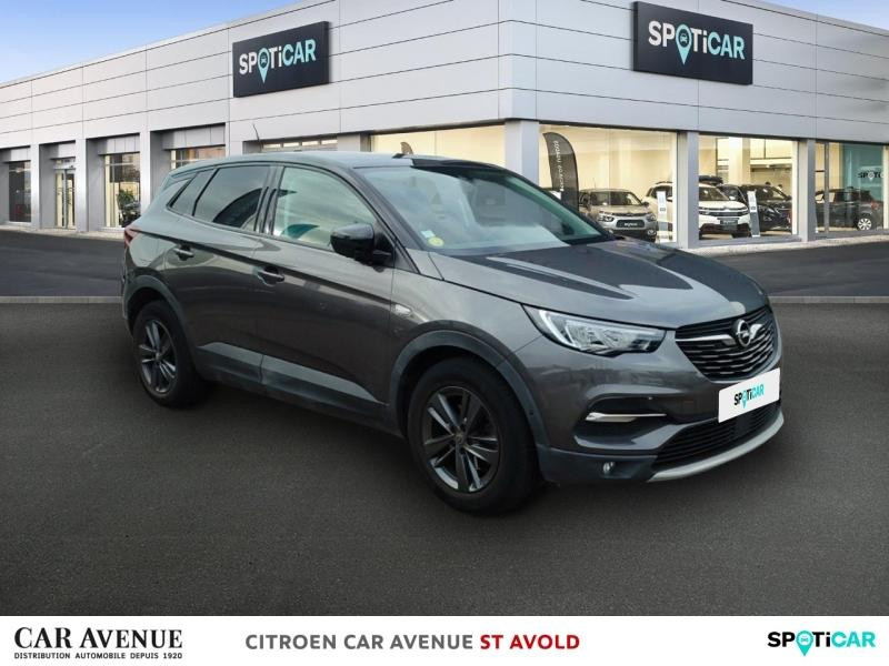 Used OPEL Grandland X 1.5 D 130ch Design & Tech 2021 Toit+rétros ext noir/Gris Pierre de Lune € 17390 in Longeville-lès-Saint-Avold
