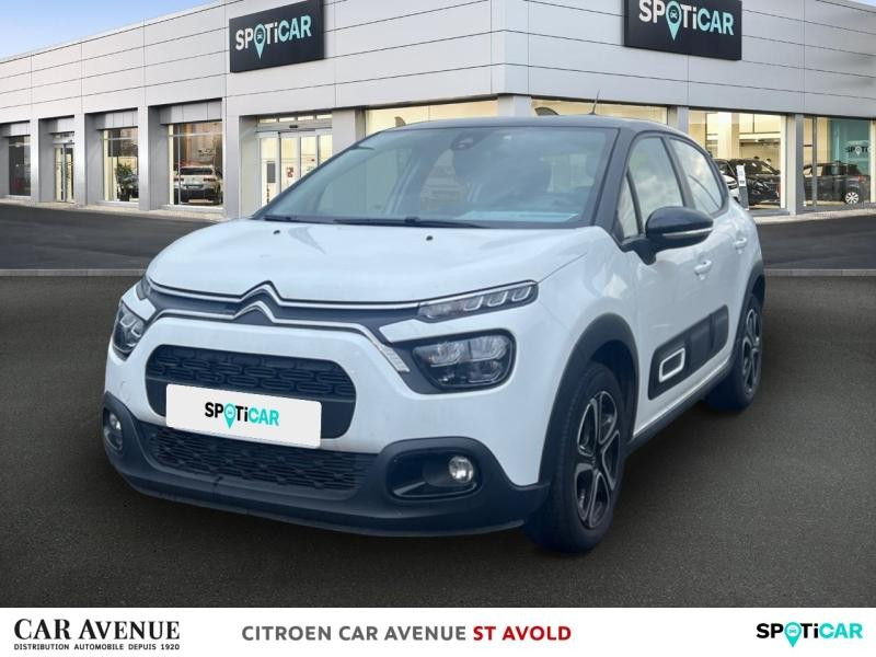 Occasion CITROEN C3 1.5 BlueHDi 100ch S&S Feel E6.d 2022 Blanc Banquise (O) 11890 € à Longeville-lès-Saint-Avold