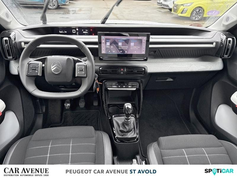 Occasion CITROEN C3 1.2 Turbo 100ch MAX 2024 Blanc Banquise (O) - Noir Perla Nera 18390 € à Longeville-lès-Saint-Avold