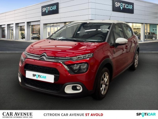 Occasion CITROEN C3 1.2 PureTech 83ch S&S YOU! 2021 Rouge Elixir (S) 10 390 € à Longeville-lès-Saint-Avold