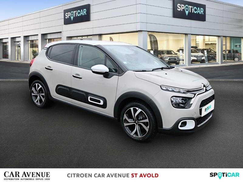 Occasion CITROEN C3 1.2 PureTech 110ch S&S Shine Pack 121-122g 2021 Sable (N) - Blanc Opale 11290 € à Longeville-lès-Saint-Avold