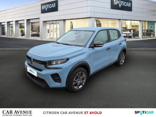 Occasion CITROEN C3 Electrique 113ch, autonomie urbaine, YOU 2025 Bleu Monte Carlo (O) 21 990 € à Longeville-lès-Saint-Avold