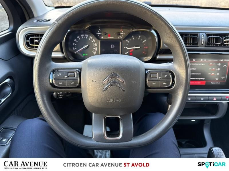 Occasion CITROEN C3 1.2 PureTech 83ch S&S Shine 2021 Noir Perla Nera (N) - Rouge Aden 10490 € à Longeville-lès-Saint-Avold