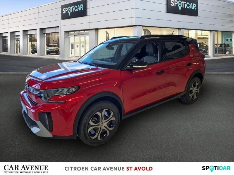 Used CITROEN C3 Aircross 1.2 Turbo 100ch PLUS 2025 Rouge Elixir (S) + Noir Perla Nera € 21990 in Longeville-lès-Saint-Avold