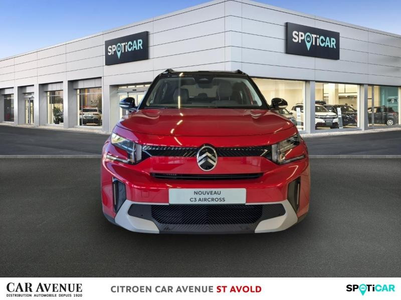 Used CITROEN C3 Aircross 1.2 Turbo 100ch PLUS 2025 Rouge Elixir (S) + Noir Perla Nera € 21990 in Longeville-lès-Saint-Avold