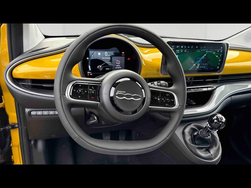Occasion FIAT 500 1.0 FireFly 65ch hybrid Torino 2025 Yellow Gold Métal 20750 € à Longeville-lès-Saint-Avold