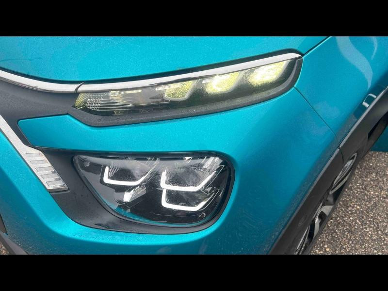 Used CITROEN C3 1.2 PureTech 110ch S&S Shine EAT6 2021 Spring Blue (M) - Noir Onyx € 13990 in Longeville-lès-Saint-Avold