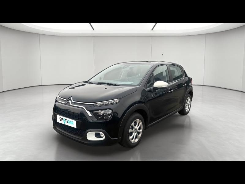 Used CITROEN C3 1.2 PureTech 83ch S&S YOU 2023 Noir Perla Nera (N) € 13490 in Longeville-lès-Saint-Avold