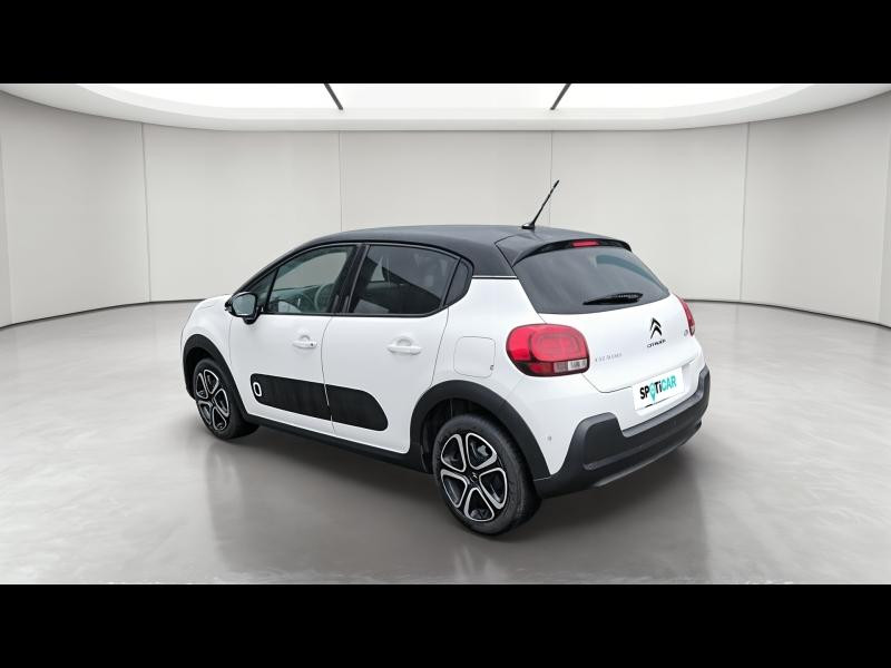 Used CITROEN C3 1.2 PureTech 110ch S&S Shine EAT6 2020 Blanc Banquise (O) - Noir Onyx € 10990 in Longeville-lès-Saint-Avold