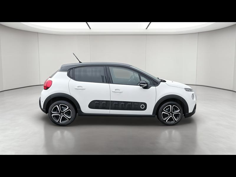 Used CITROEN C3 1.2 PureTech 110ch S&S Shine EAT6 2020 Blanc Banquise (O) - Noir Onyx € 10990 in Longeville-lès-Saint-Avold
