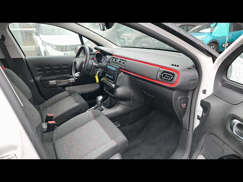 Used CITROEN C3 1.2 PureTech 110ch S&S Shine EAT6 2020 Blanc Banquise (O) - Noir Onyx € 10990 in Longeville-lès-Saint-Avold
