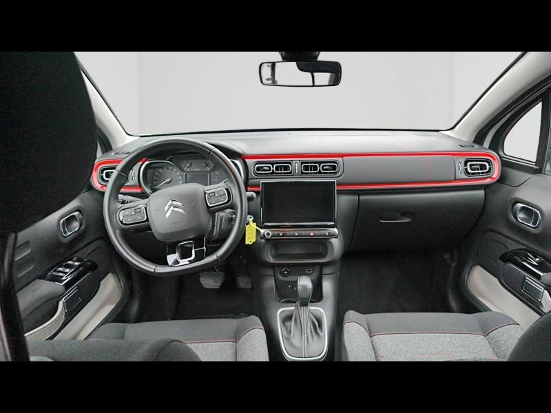 Used CITROEN C3 1.2 PureTech 110ch S&S Shine EAT6 2020 Blanc Banquise (O) - Noir Onyx € 10990 in Longeville-lès-Saint-Avold