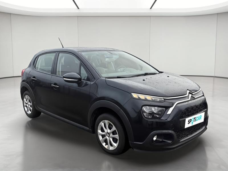 Used CITROEN C3 1.5 BlueHDi 100ch S&S PLUS 2022 Noir Perla Nera (N) € 9991 in Longeville-lès-Saint-Avold