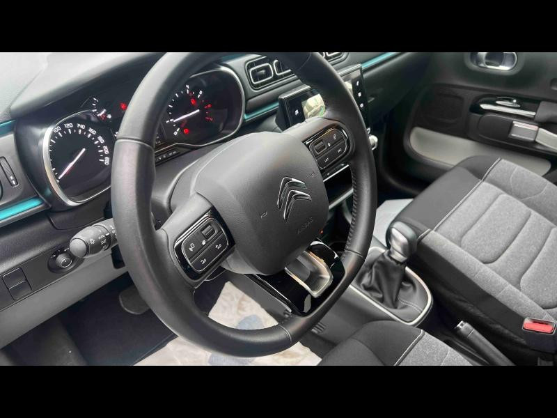 Used CITROEN C3 1.2 PureTech 110ch S&S Shine EAT6 2021 Spring Blue (M) - Noir Onyx € 13390 in Longeville-lès-Saint-Avold