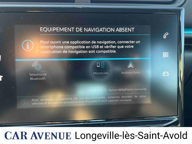 Used CITROEN C3 1.5 BlueHDi 100ch S&S PLUS 2022 Noir Perla Nera (N) € 10491 in Longeville-lès-Saint-Avold