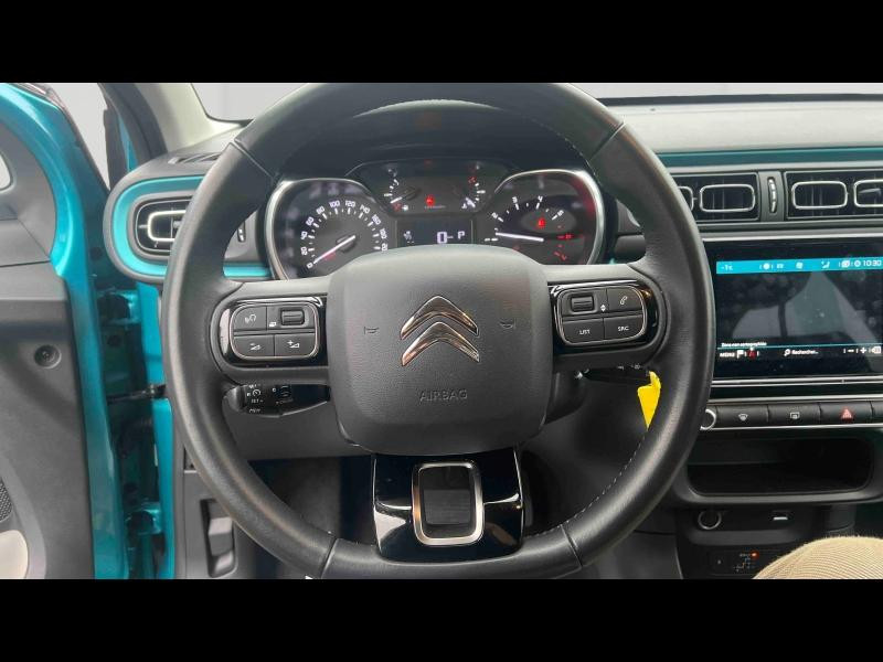 Occasion CITROEN C3 1.2 PureTech 110ch S&S Shine EAT6 2021 Spring Blue (M) - Noir Onyx 12937 € à Longeville-lès-Saint-Avold