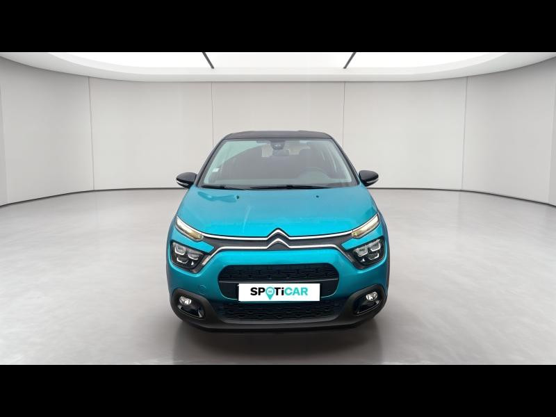 Occasion CITROEN C3 1.2 PureTech 110ch S&S Shine EAT6 2021 Spring Blue (M) - Noir Onyx 12937 € à Longeville-lès-Saint-Avold