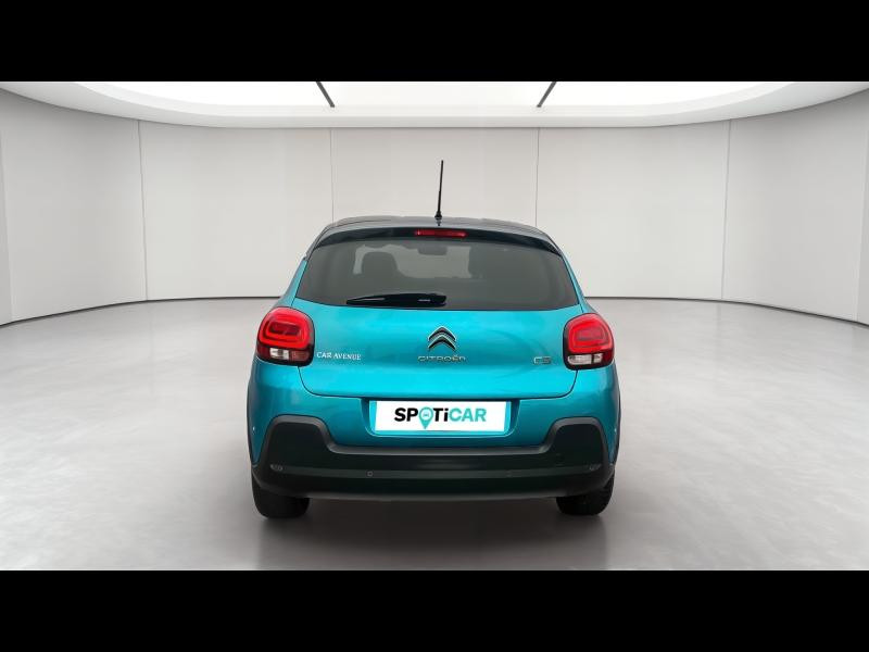 Occasion CITROEN C3 1.2 PureTech 110ch S&S Shine EAT6 2021 Spring Blue (M) - Noir Onyx 12937 € à Longeville-lès-Saint-Avold