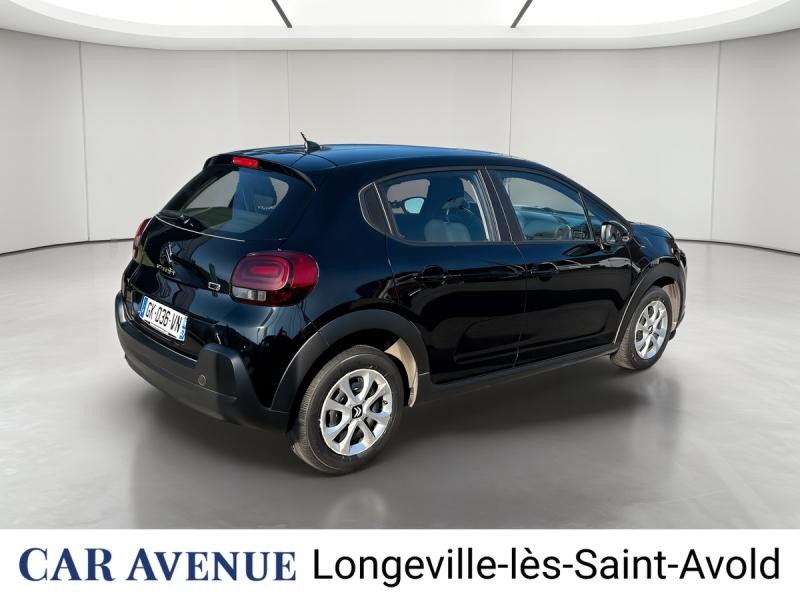 Occasion CITROEN C3 1.5 BlueHDi 100ch S&S Feel E6.d 2022 Noir Perla Nera (N) 10491 € à Longeville-lès-Saint-Avold