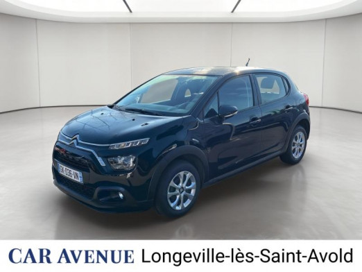 Occasion CITROEN C3 1.5 BlueHDi 100ch S&S Feel E6.d 2022 Noir Perla Nera (N) 10 491 € à Longeville-lès-Saint-Avold
