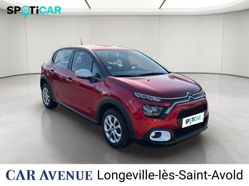 Occasion CITROEN C3 1.2 PureTech 83ch S&S YOU! 2022 Rouge Elixir (S) 10291 € à Longeville-lès-Saint-Avold