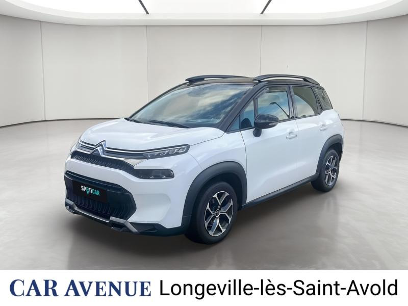 Occasion CITROEN C3 Aircross PureTech 110ch S&S Shine 2022 Blanc Banquise (O) + Noir Perla Nera 13491 € à Longeville-lès-Saint-Avold