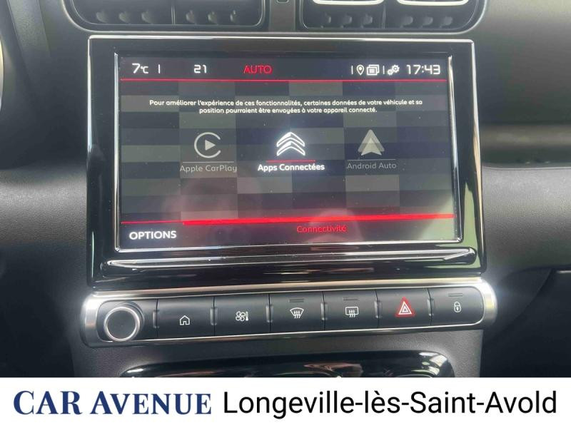 Occasion CITROEN C3 Aircross PureTech 110ch S&S Shine 2022 Blanc Banquise (O) + Noir Perla Nera 13491 € à Longeville-lès-Saint-Avold