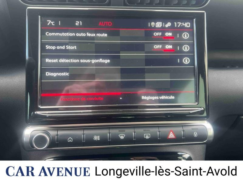 Occasion CITROEN C3 Aircross PureTech 110ch S&S Shine 2022 Blanc Banquise (O) + Noir Perla Nera 13491 € à Longeville-lès-Saint-Avold