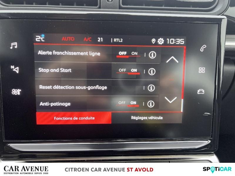 Occasion CITROEN C3 1.2 PureTech 83ch S&S Shine 2023 Blanc Banquise (O) - Rouge Aden 11290 € à Longeville-lès-Saint-Avold