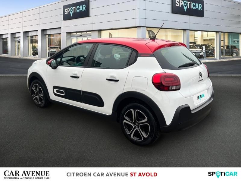 Occasion CITROEN C3 1.2 PureTech 83ch S&S Shine 2023 Blanc Banquise (O) - Rouge Aden 11290 € à Longeville-lès-Saint-Avold