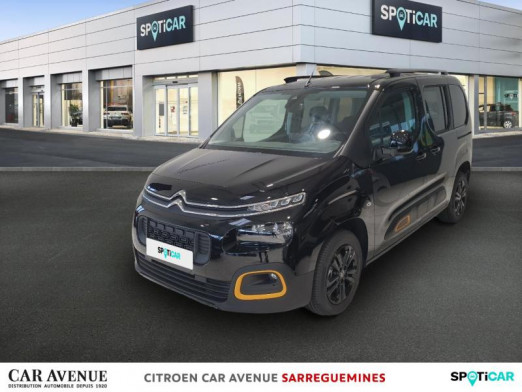 Occasion CITROEN Berlingo M BlueHDi 130ch S&S Rip Curl 2021 Noir Perla Nera 26 490 € à Sarreguemines